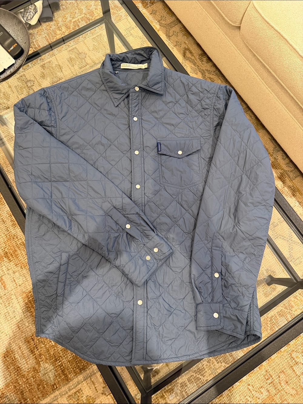 Criquet Quilted Shacket Jacket